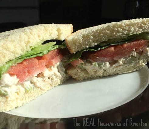 Chicken Salad Sandwiches from The REAL Housewives of Riverton are super easy to put together and taste delicious! | www.housewivesofriverton.com