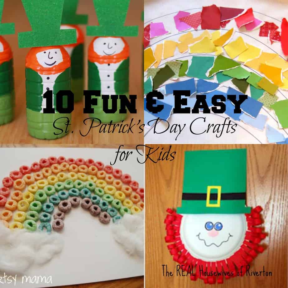 10 Fun & Easy St. Patrick's Day Crafts for Kids