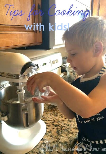 Tips for cooking and baking with kids