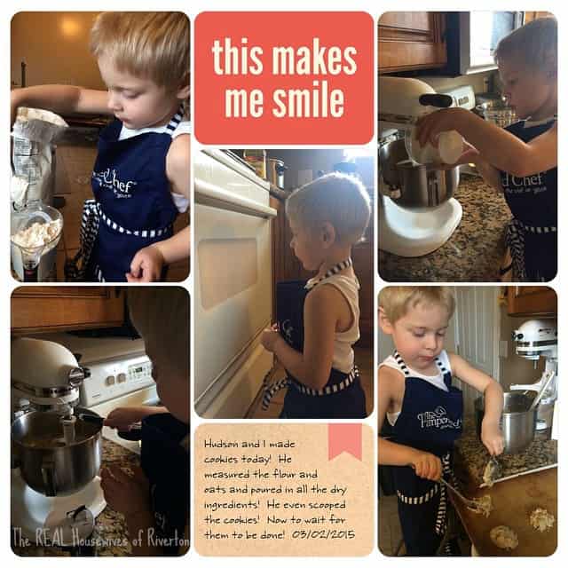 Oatmeal Chocolate Chip Cookies and Cooking with Kids