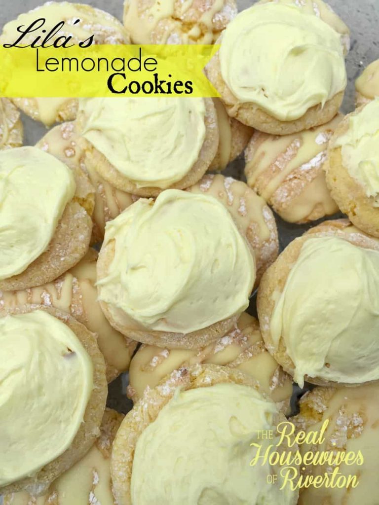 Lila's Lemonade Cookies - housewivesofriverton.com