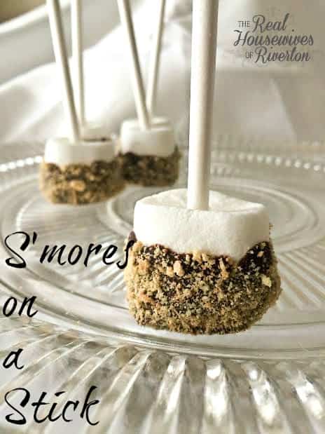 S'mores on a Stick from The Housewives of Riverton | www.housewivesofriverton.com