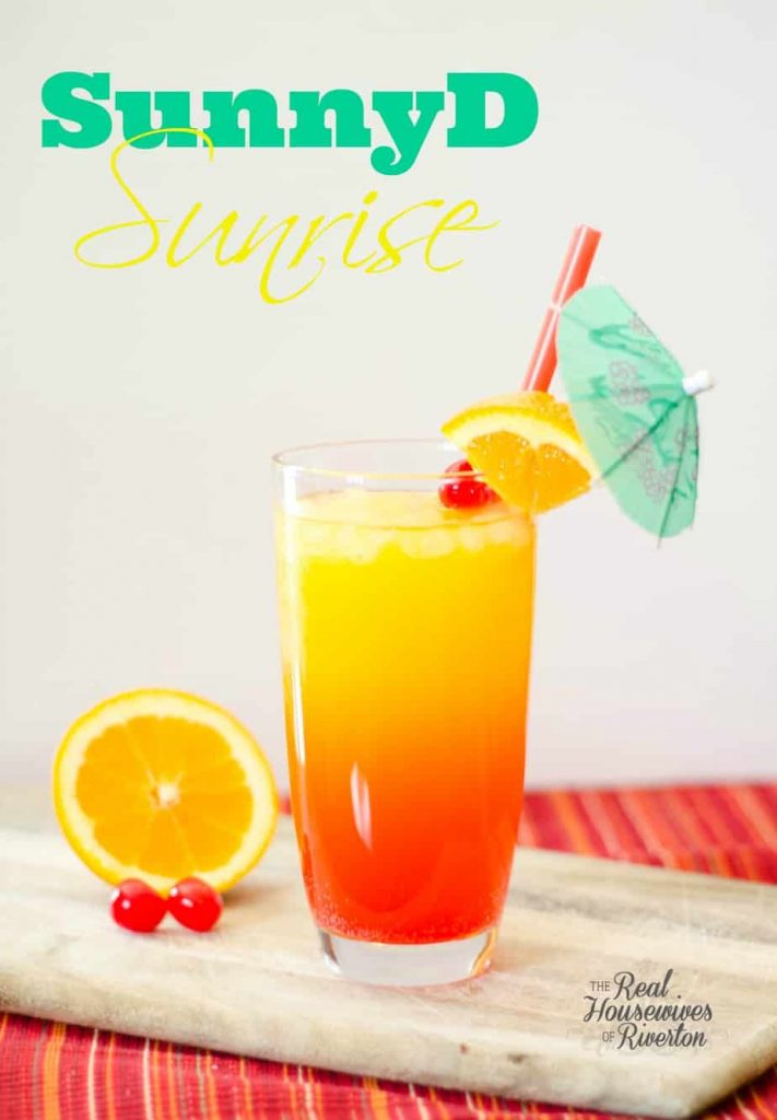 SunnyD Sunrise Drink | www.housewivesofriverton.com