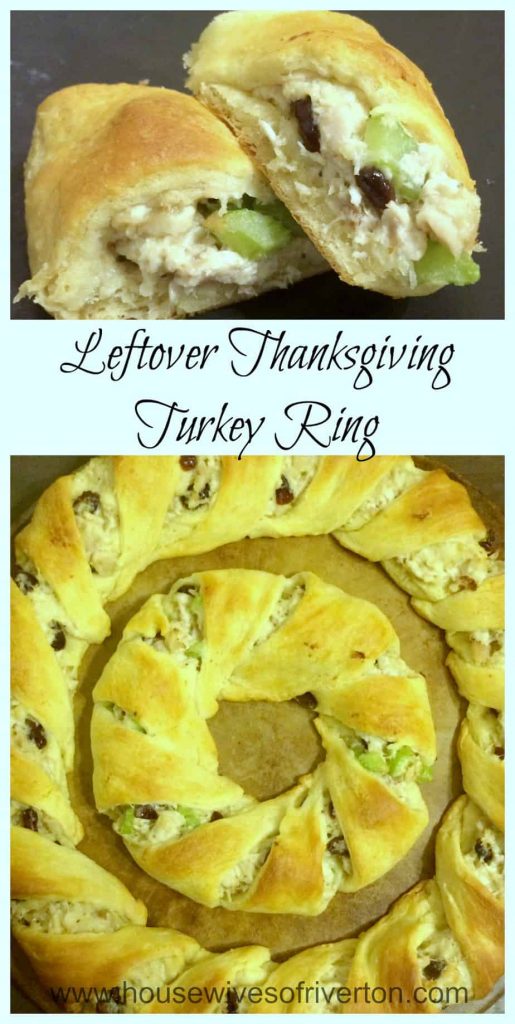Leftover Thanksgiving Turkey Ring | www.housewivesofriverton.com