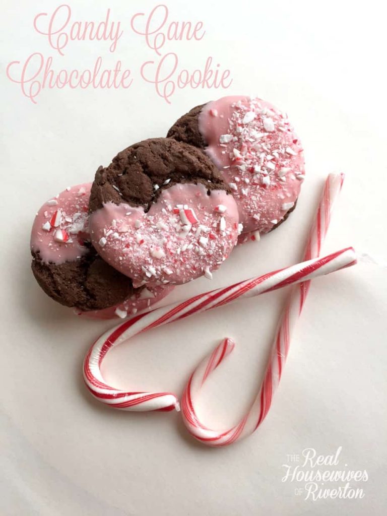 Candy Cane Chocolate Cookie - housewivesofriverton.com