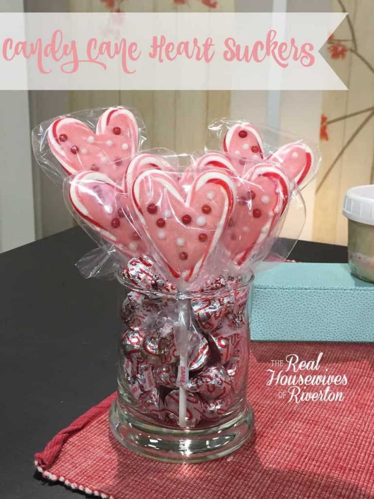 Candy Cane Valentine Heart Sucker - housewivesofriverton.com