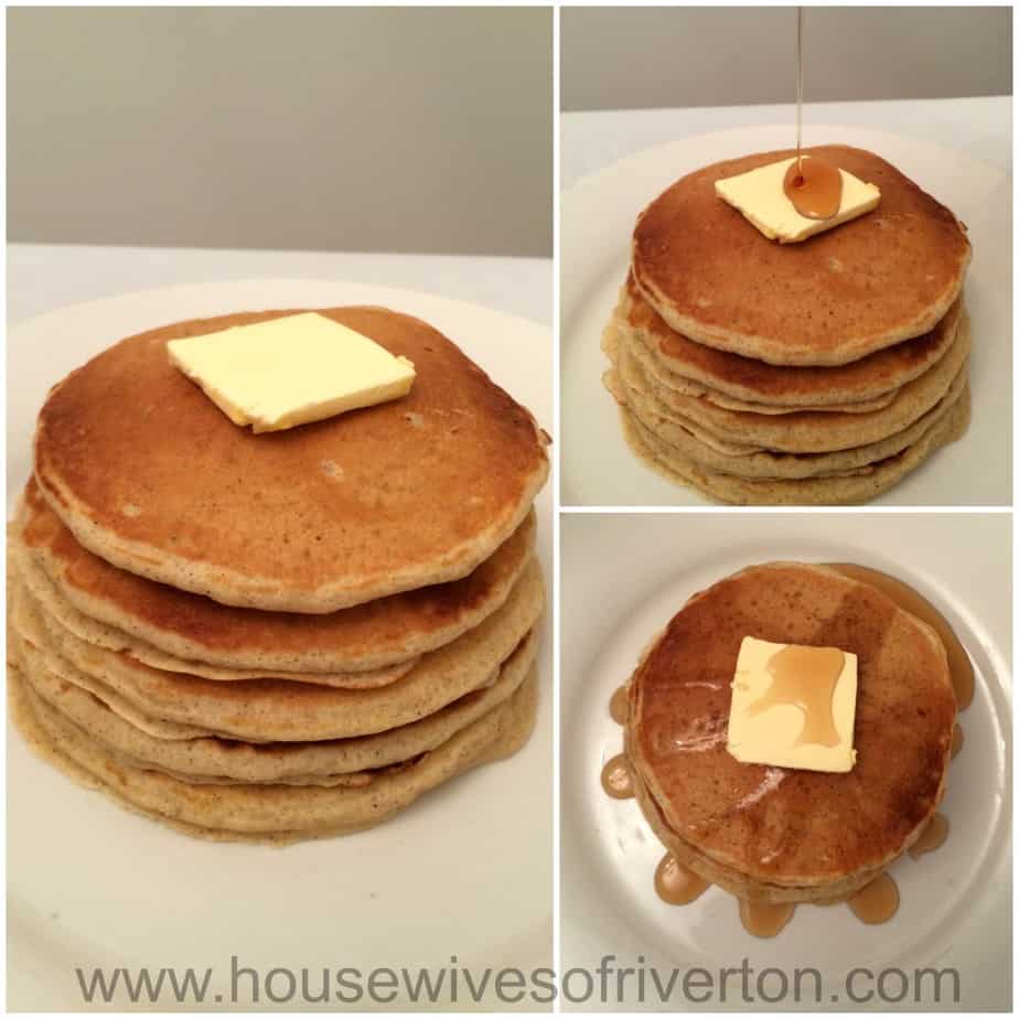 Cinnamon Buttermilk Pancakes | www.housewivesofriverton.com