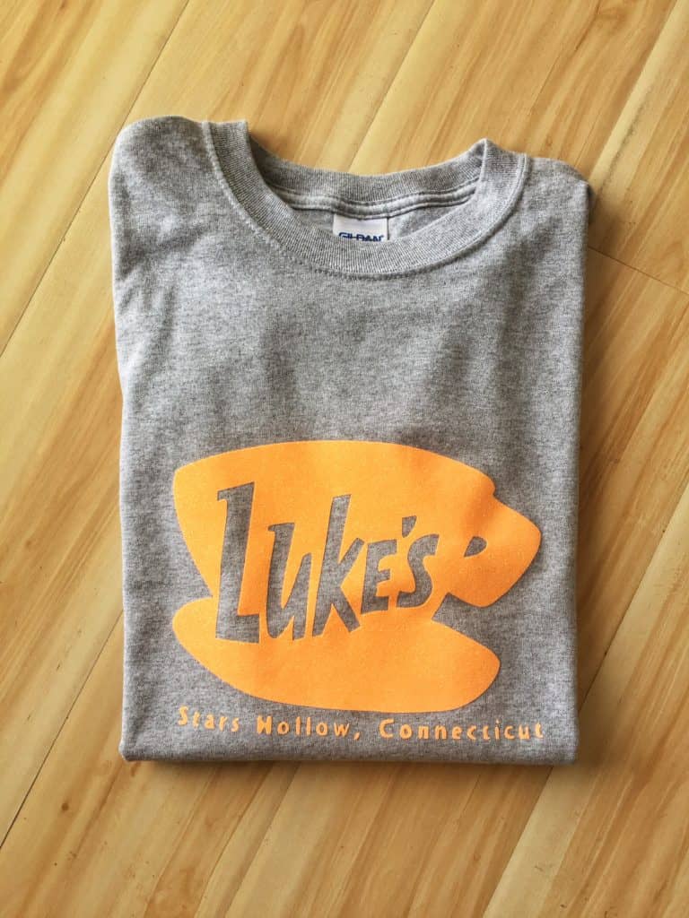 DIY Gilmore Girls Luke's Diner Shirt - housewivesofriverton.com