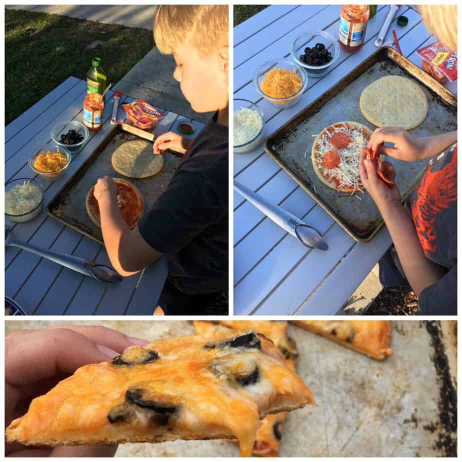 Build Your Own Pizza with Camp Chef.  The Artisan Accessory Oven is perfect for enjoying your favorite baked items outdoors! | www.housewivesofriverton.com