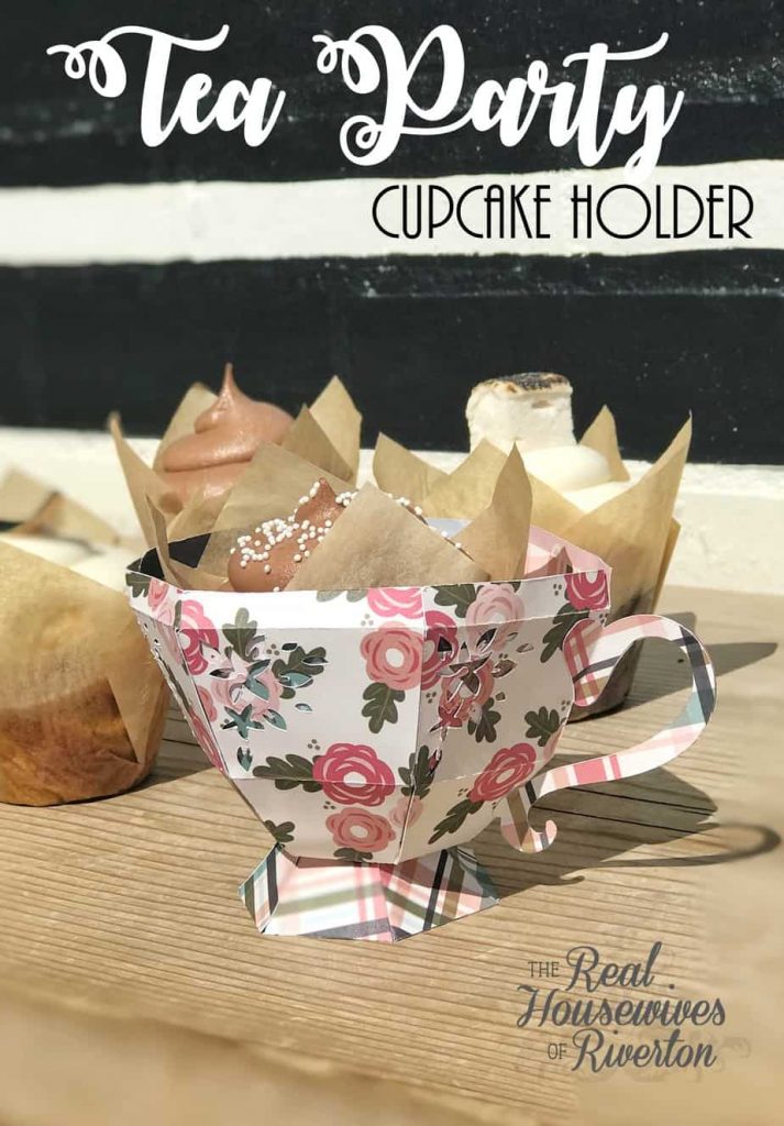 Tea Party Cupcake Holder - housewivesofriverton