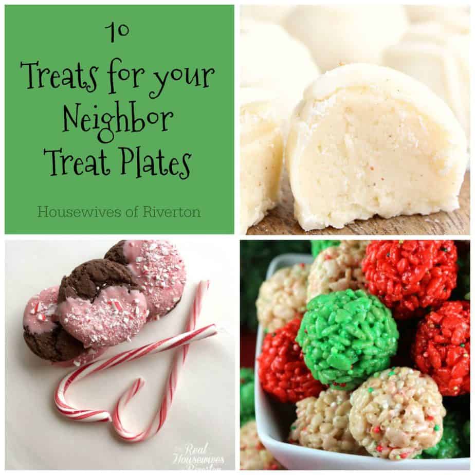We've rounded up 10 perfect treats to make your neighbor treat plates the hit of the neighborhood! | www.housewivesofriverton.com