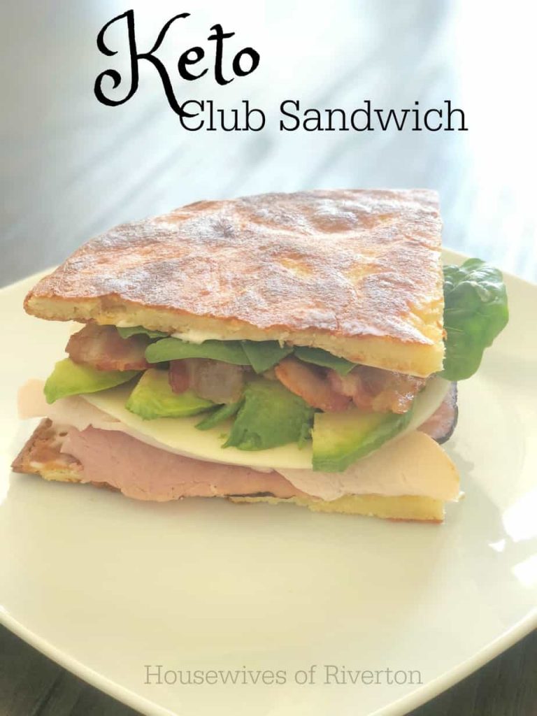 Keto Club Sandwich | www.housewivesofriverton.com