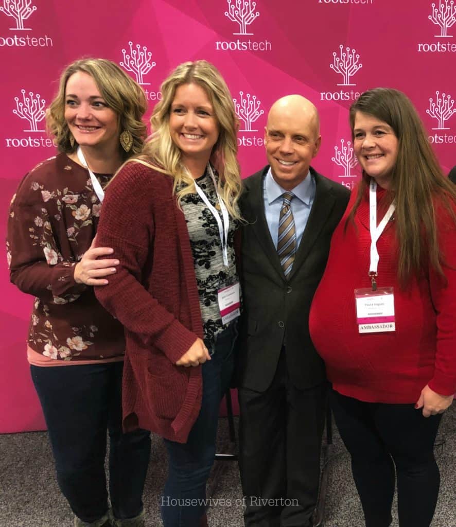 Scott Hamilton at RootsTech 2018 | www.housewivesofriverton.com