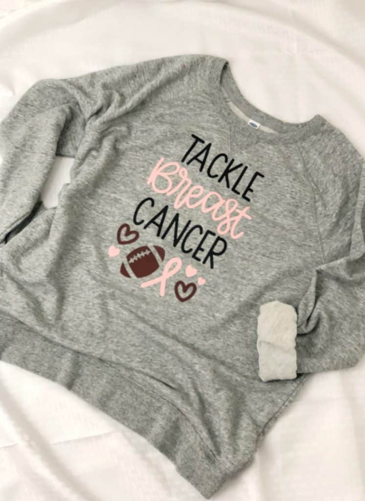 Tackle Breast Cancer Shirt | www.housewivesofriverton.com