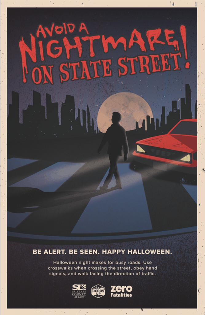 Zero Fatalities Poster Halloween Safety Tips | www.housewivesofriverton.com