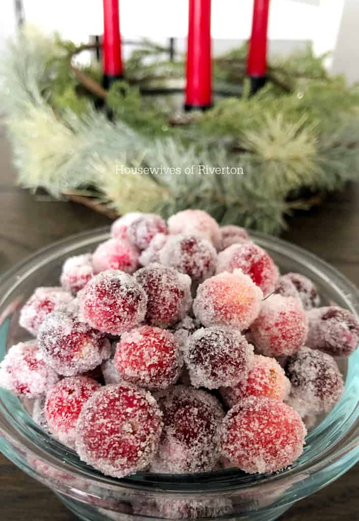 Sugared Cranberry Recipe | www.housewivesofriverton.com