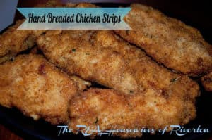 Hand Breaded Chicken Strips