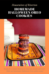 Halloween Homemade Oreo Cookies