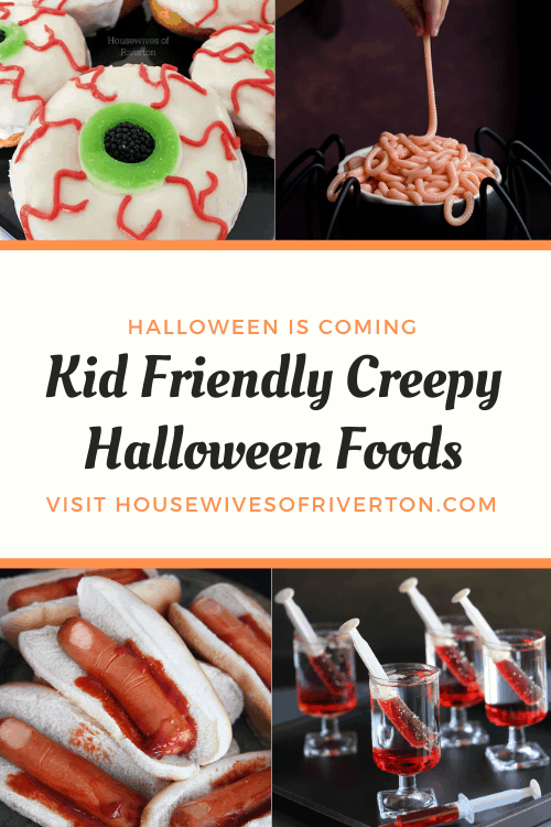 Kid Friendly Creepy Halloween Foods