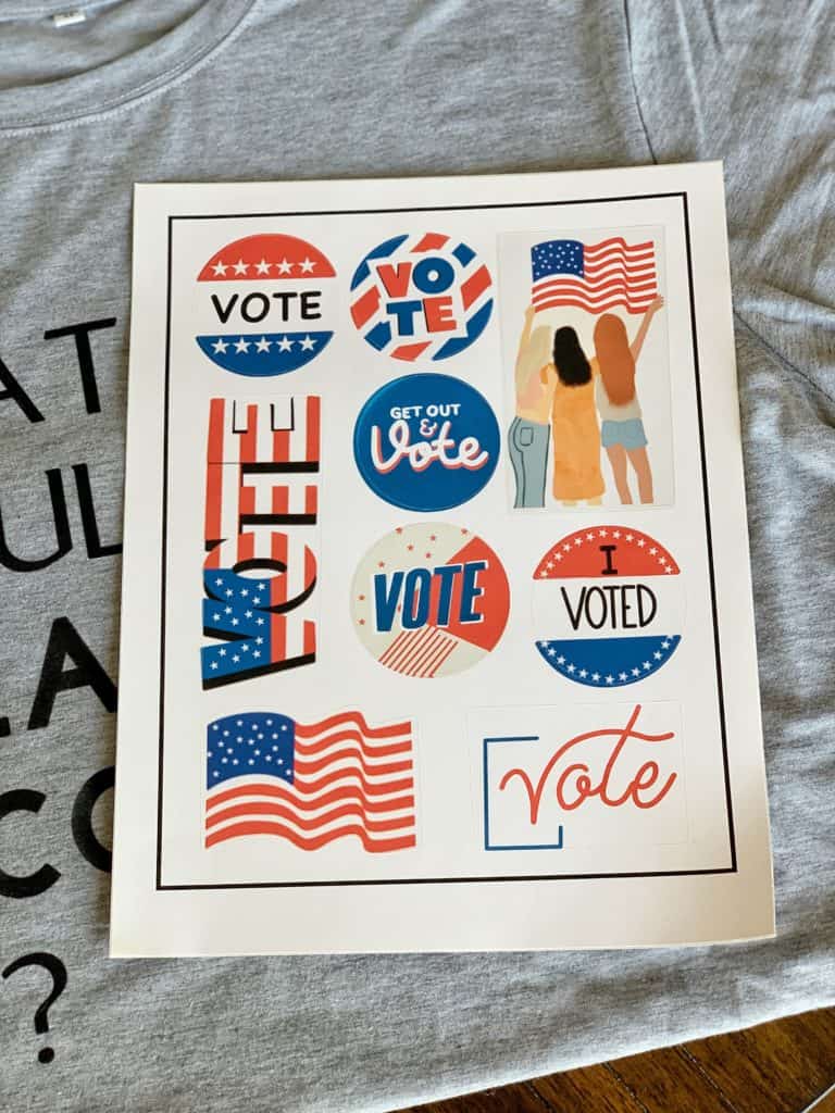 Election Day Stickers