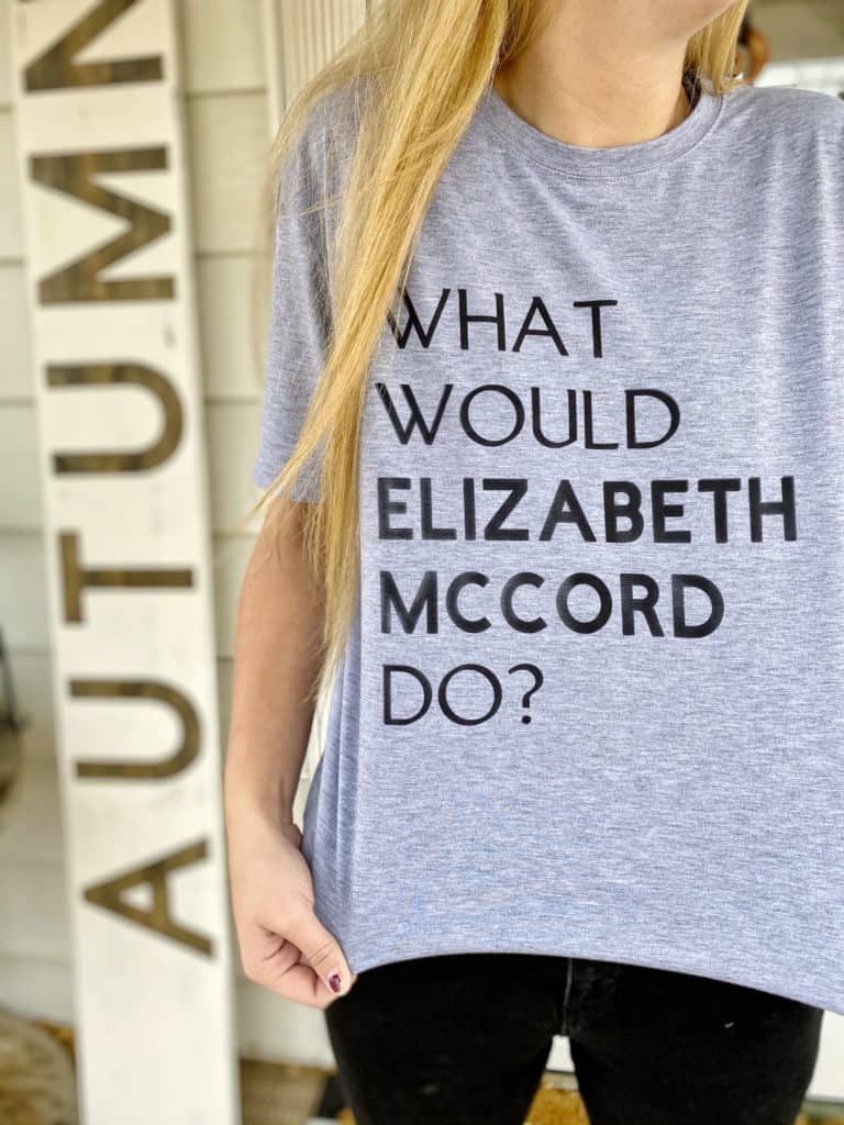 What would Elizabeth McCord Do t-shirt